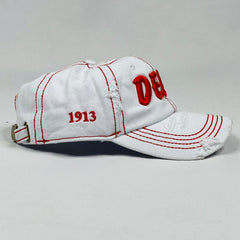 DST Delta White Denim Hat