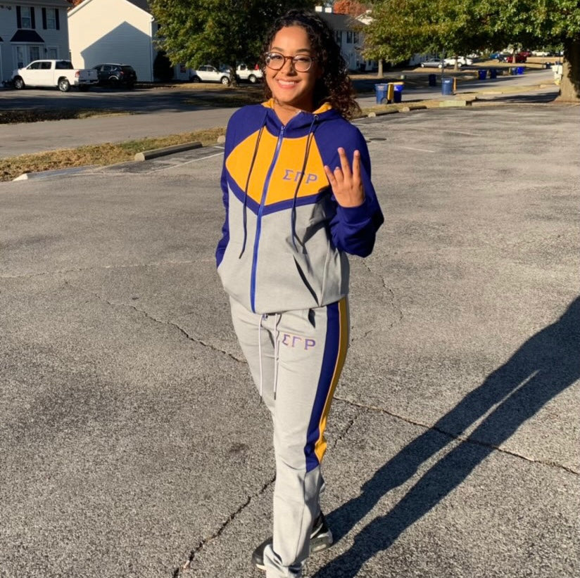 SGRho Grey Tech Fleece Joggers