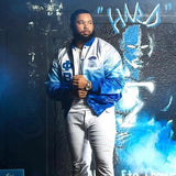 Phi Beta Sigma Faded Bomber Jacket