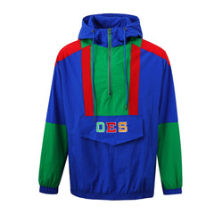 OES Half Zip Windbreaker Jacket Read Description