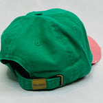 “SKEE WEE” Green & Pink Hat