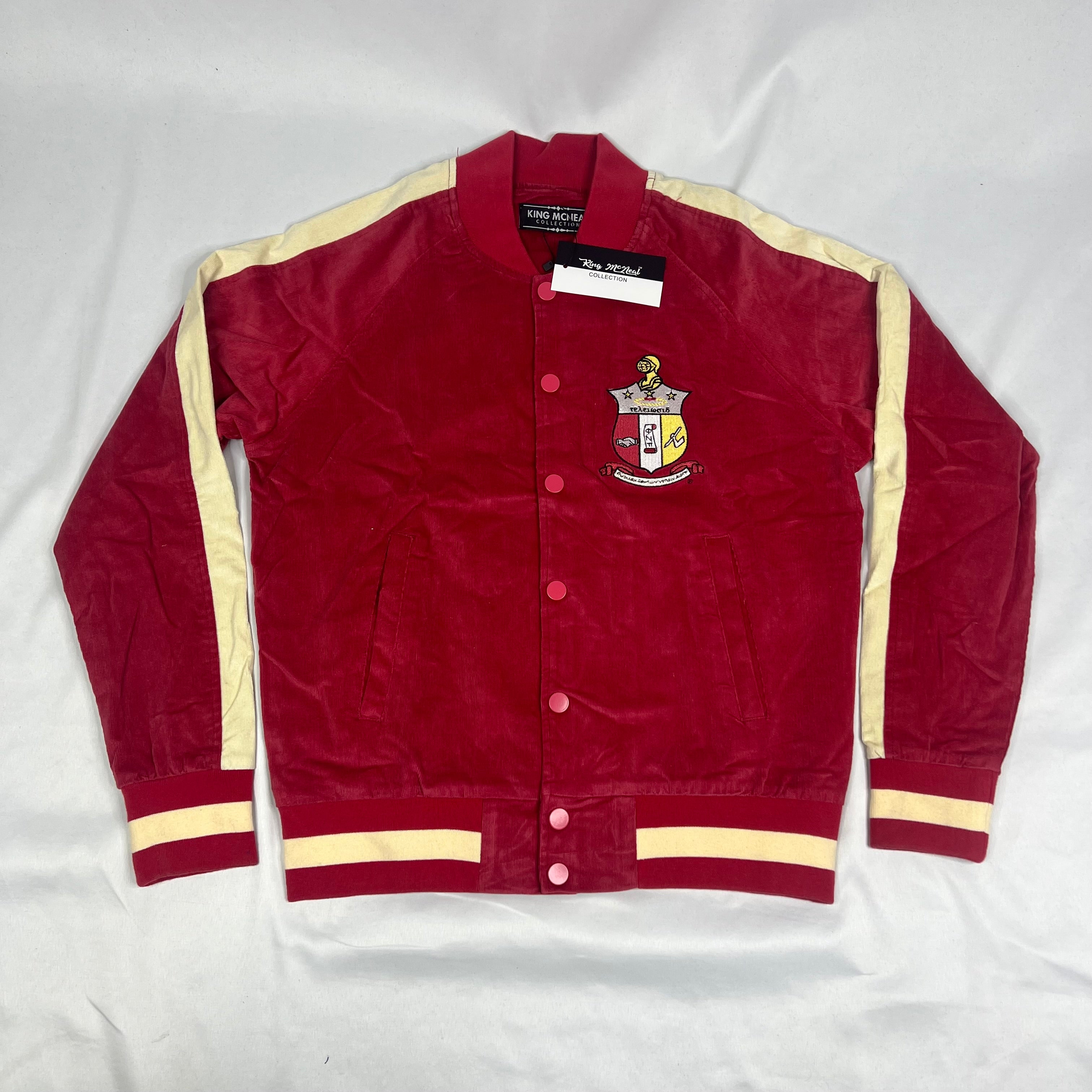 Kappa Washed Krimson Corduroy Jacket