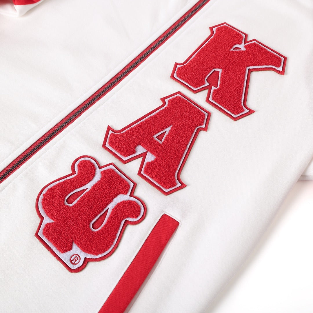 Kappa Red Varsity Fleece Jacket