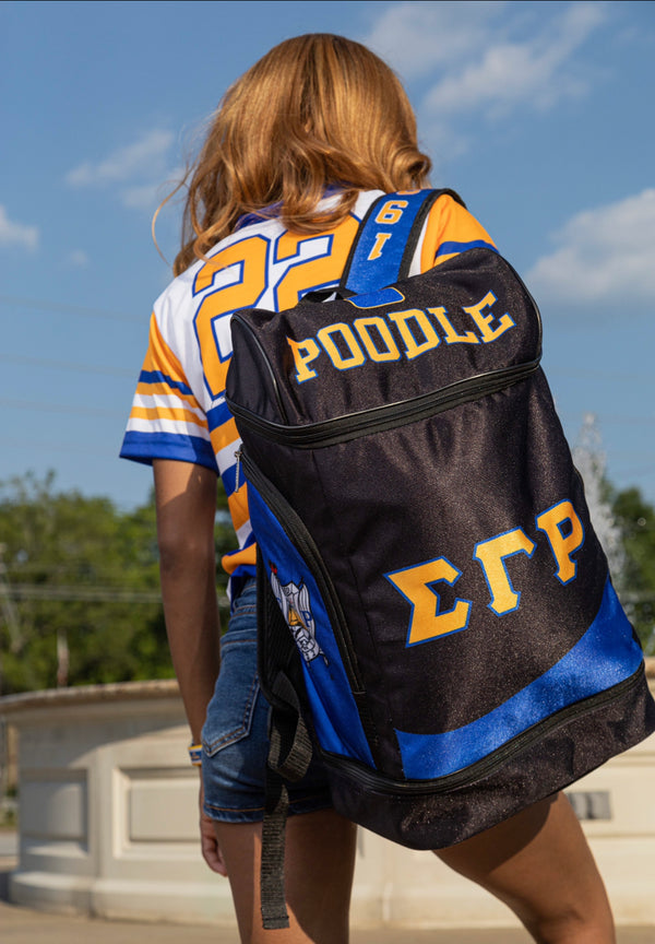 Sigma Gamma Rho Backpack Black