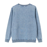 Sigma Denim Chenille Crewneck