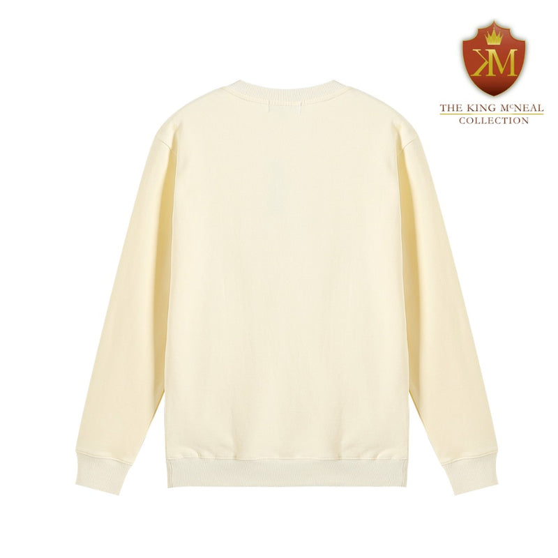 AKA Crest Neutral Pocket Chenille Crewneck