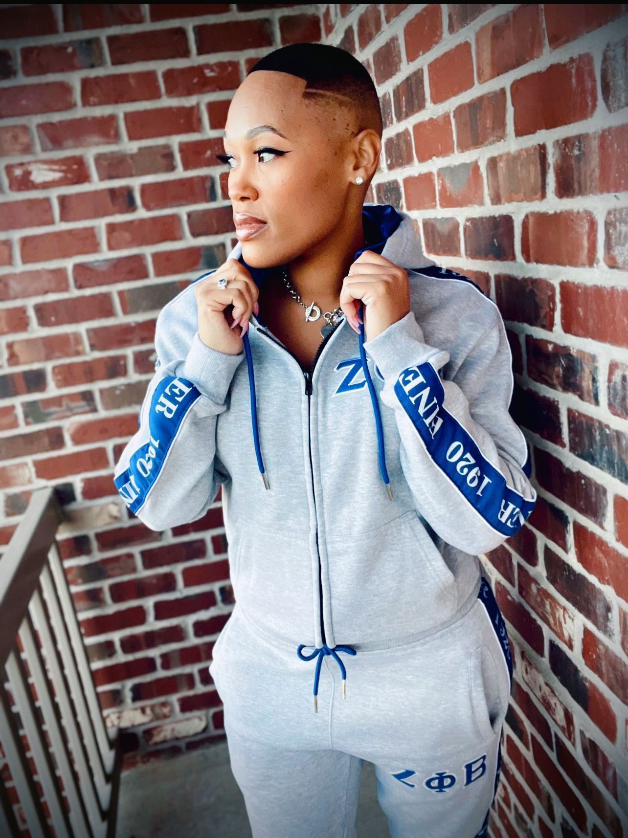 Zeta Grey Tapered Jacket (Unisex Size)