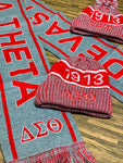 Delta Sigma Theta Grey Scarf and One Hat Set