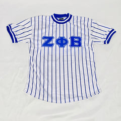 Zeta Phi Beta Pinstripe Baseball Jersey