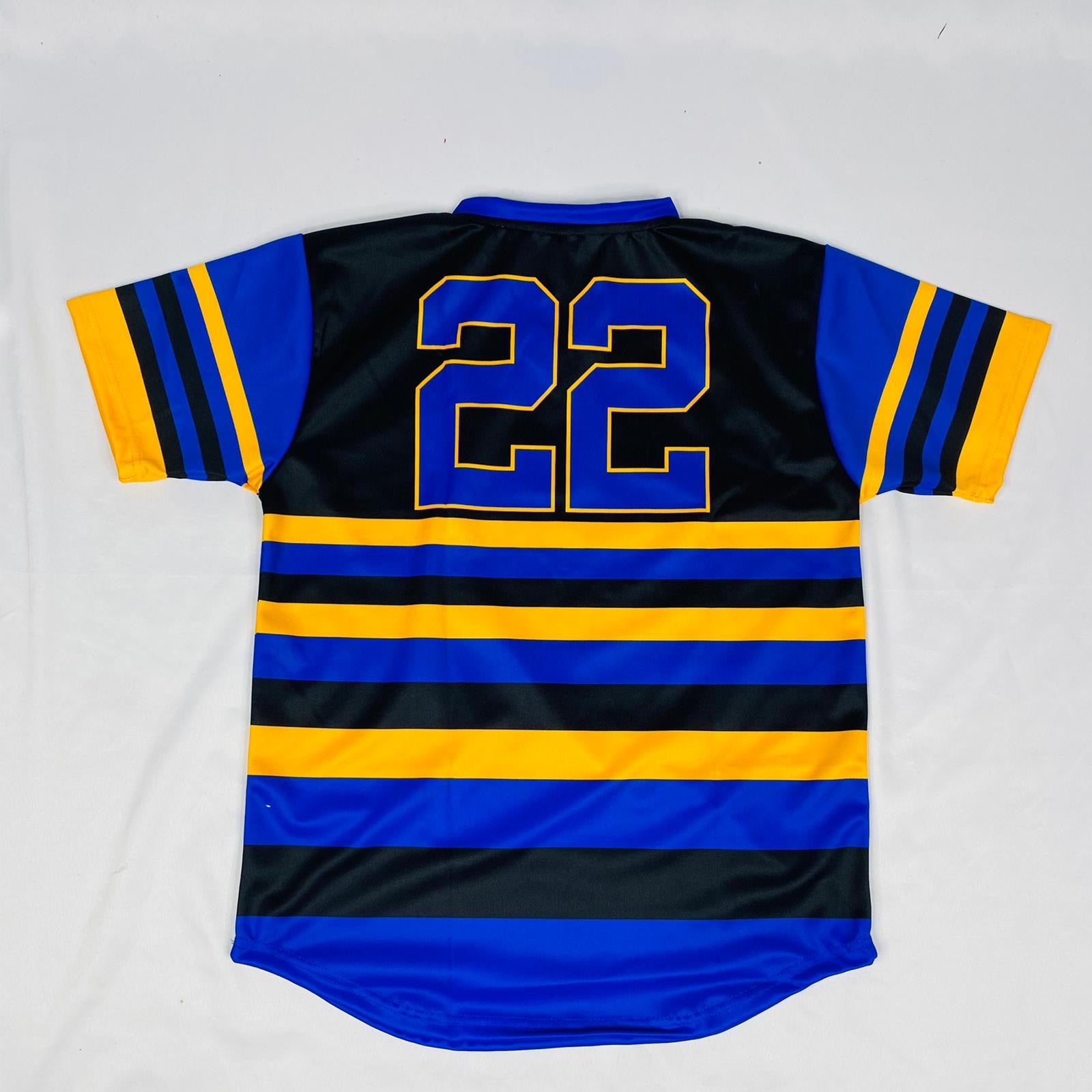 Sigma Gamma Rho Black Striped Baseball Jersey