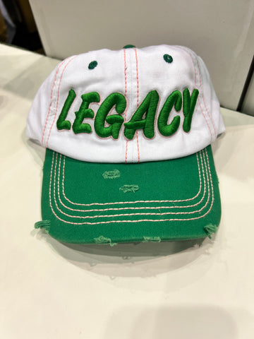 LEGACY White & Green Hat