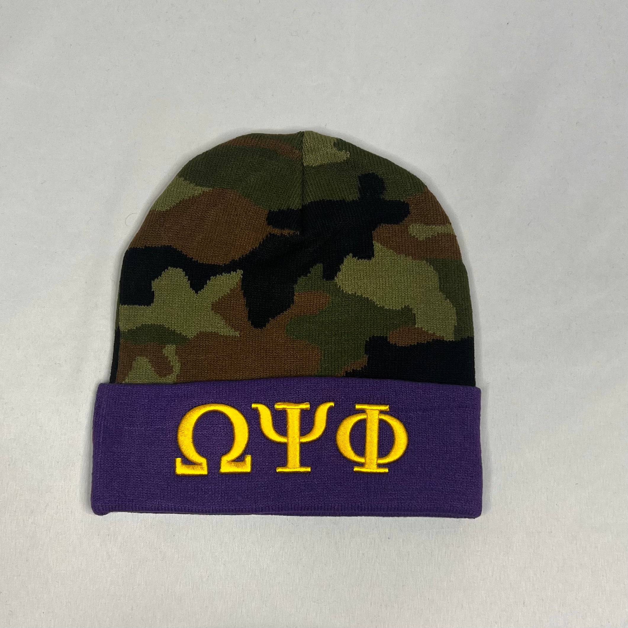 Omega Camo Beanie Hat