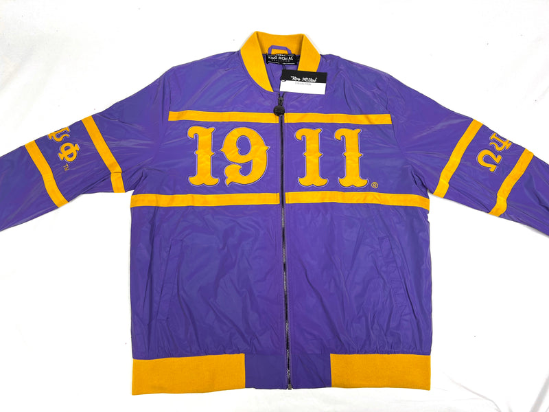 Omega Purple 3M Reflective Bomber Jacket