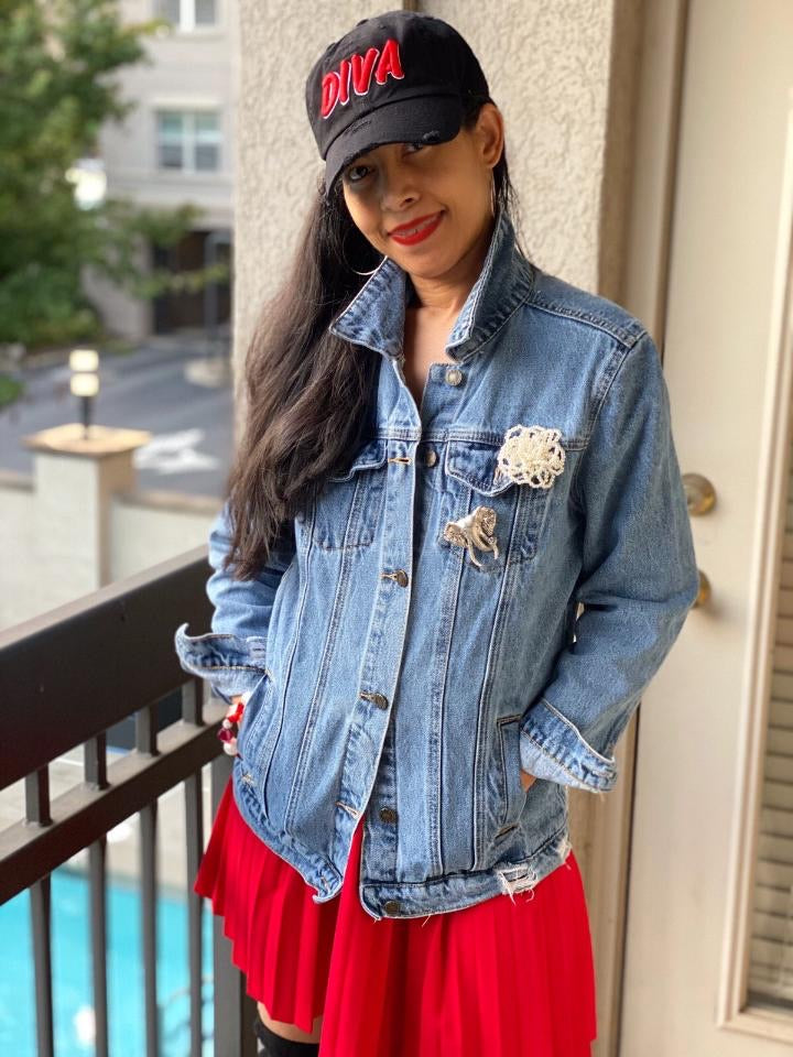 Delta Sigma Theta Diva Black Hat