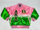 Alpha Kappa Alpha Ombré Bomber Jacket