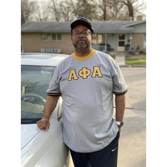 Grey Alpha Phi Alpha Jersey